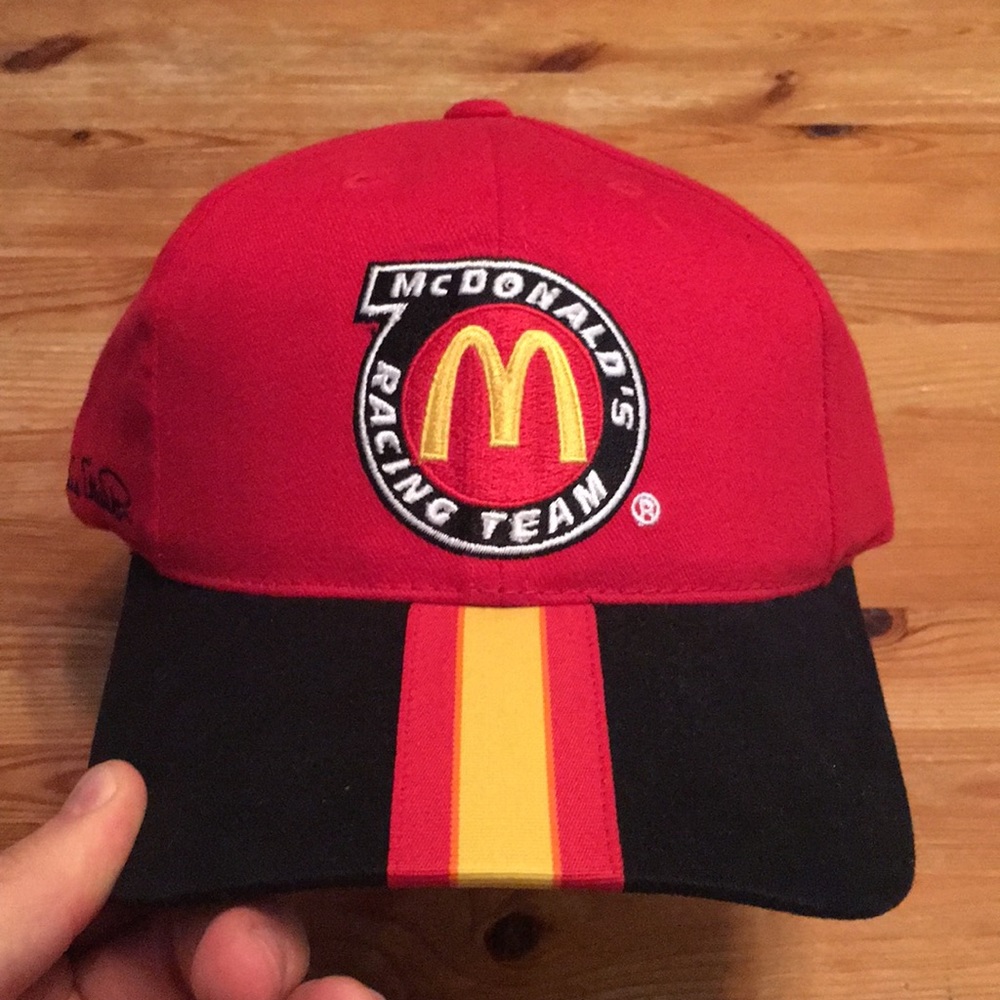 Bill Elliot McDonald’s NASCAR Race Hat.